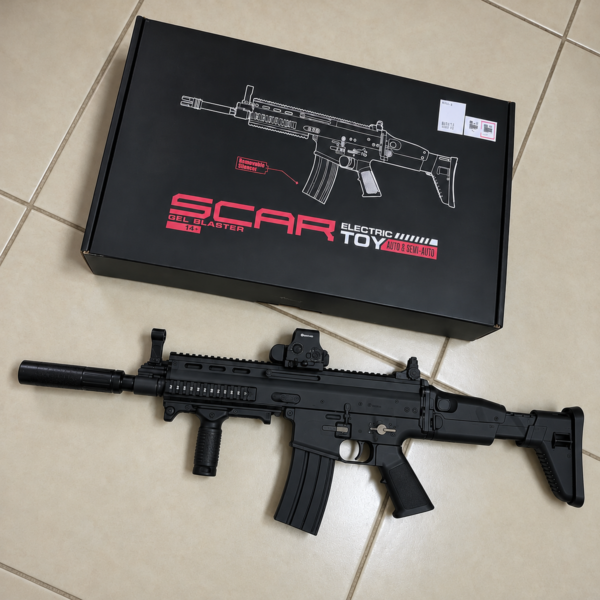 Pistola de Hidrogel SCAR